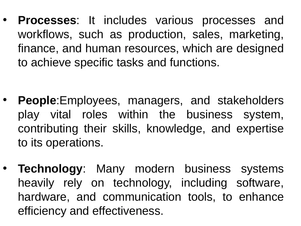 Unit 1: BUSINESS SYSTEM Presented by - Dr. Rahul - slide 10 of 22