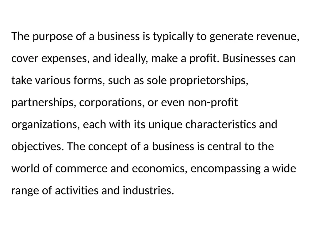 Unit 1: BUSINESS SYSTEM Presented by - Dr. Rahul - slide 4 of 22