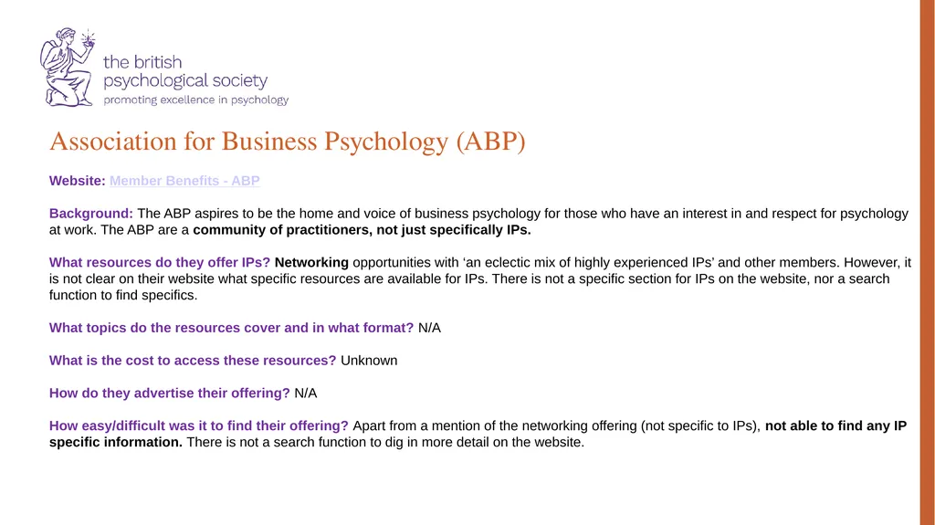 Special Group for Independent Practitioners: - slide 6 of 31