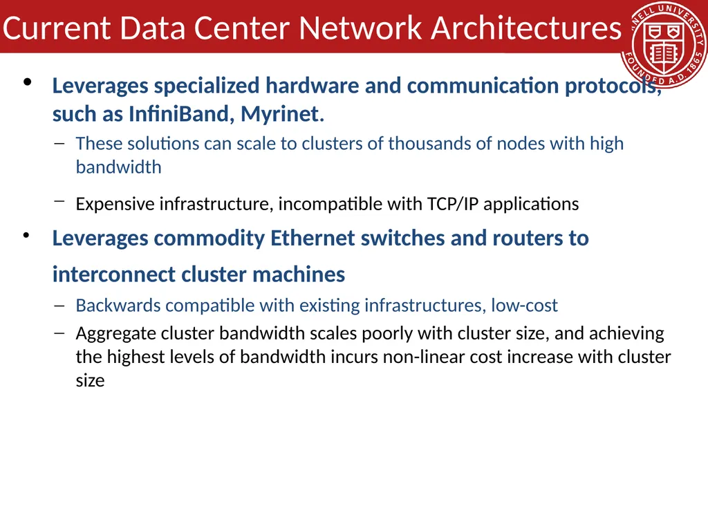 Data Center Network Topologies: FatTree Hakim - slide 7 of 29