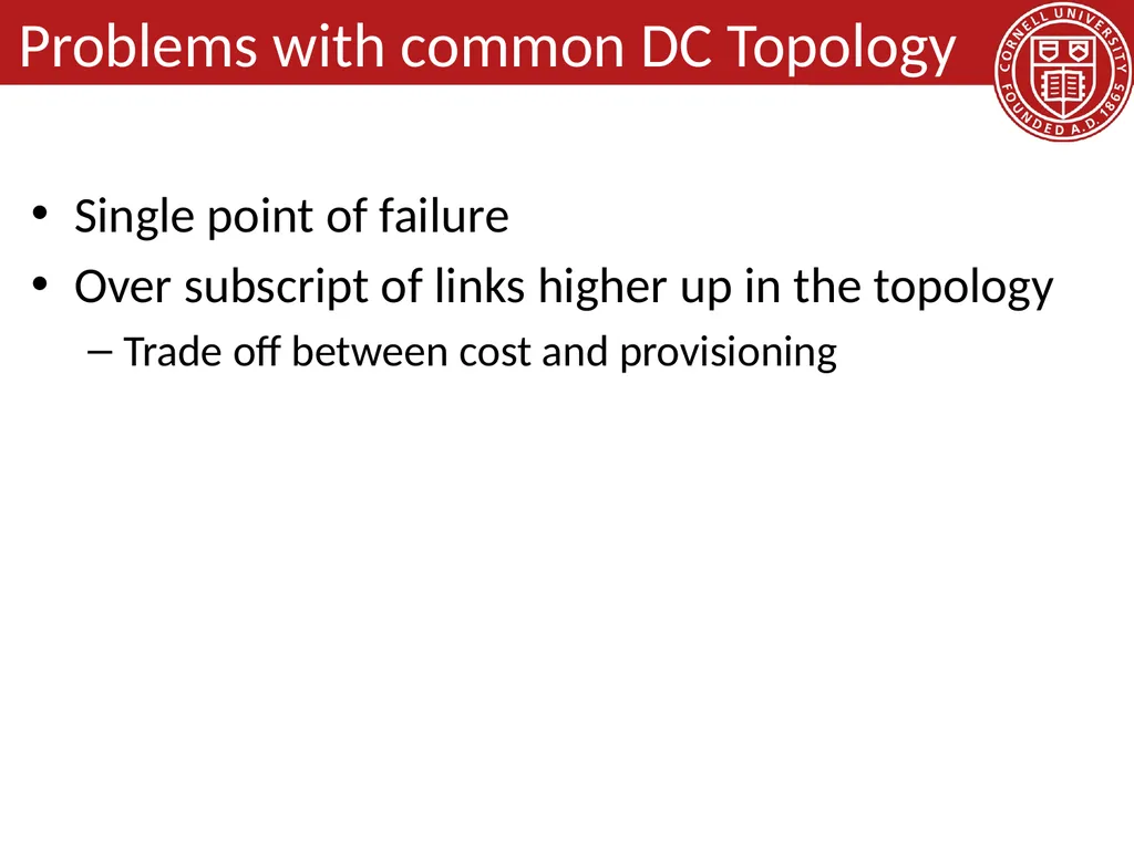 Data Center Network Topologies: FatTree Hakim - slide 8 of 29