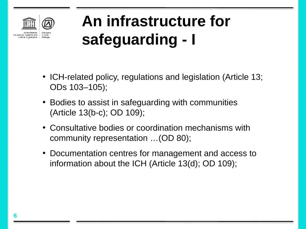 Policy development in the framework of the 2003 - slide 6 of 42