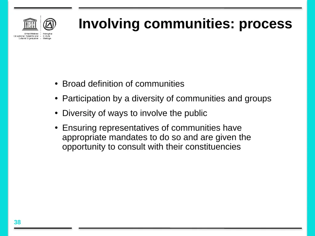 Policy development in the framework of the 2003 - slide 38 of 42