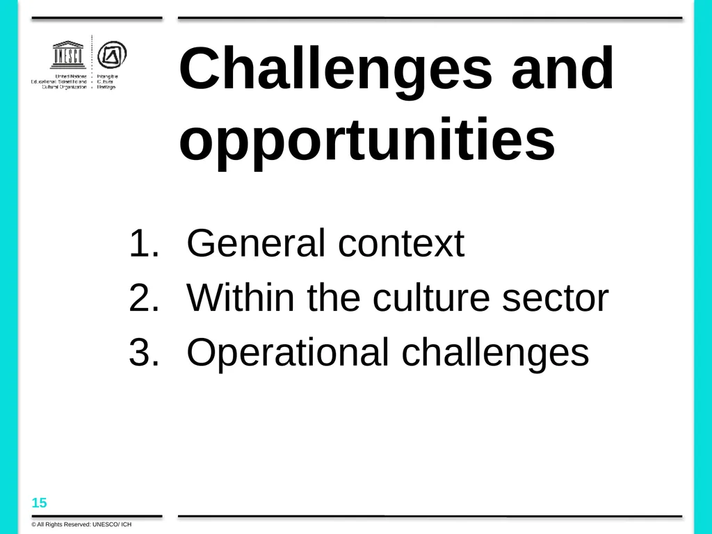 Policy development in the framework of the 2003 - slide 15 of 42