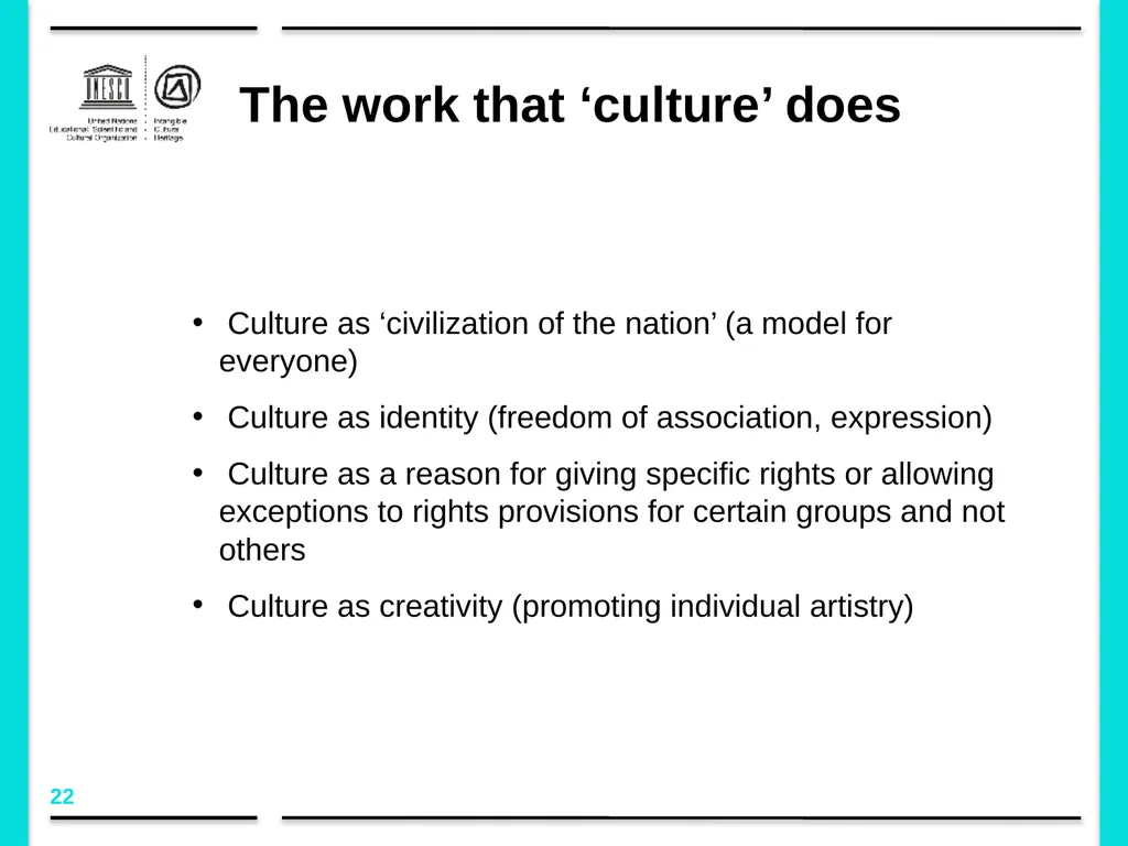 Policy development in the framework of the 2003 - slide 22 of 42