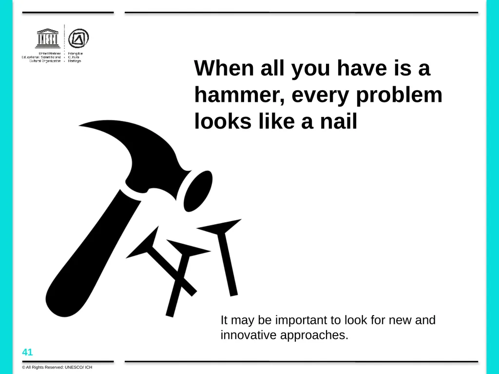 Policy development in the framework of the 2003 - slide 41 of 42