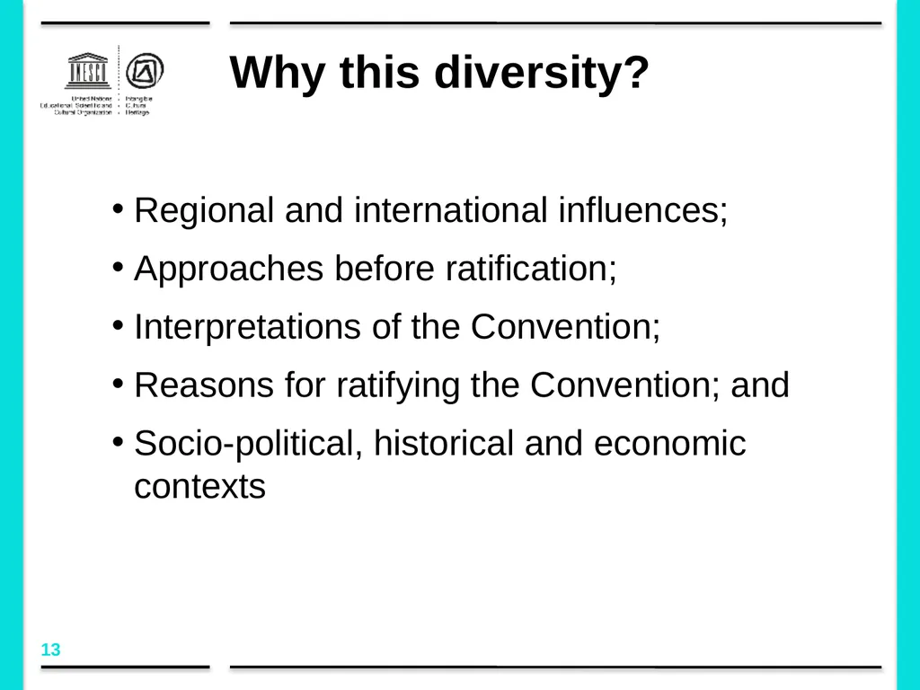 Policy development in the framework of the 2003 - slide 13 of 42