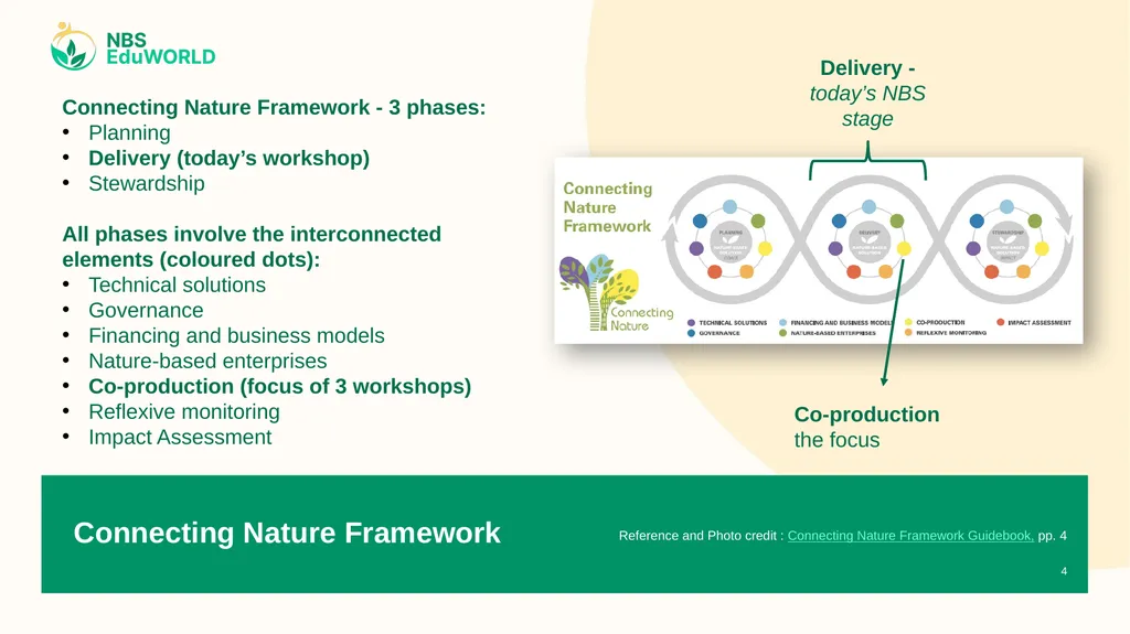 Steps to NBS Workshop II - Delivery with - slide 4 of 15
