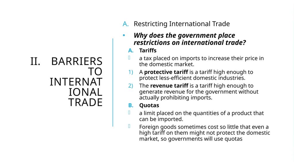 Resources for Global Trade Economics| Chapter 17 - slide 6 of 17