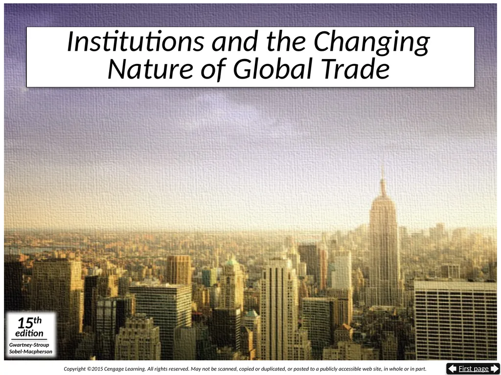 Gaining From International Trade The Trade Sector - slide 35 of 44