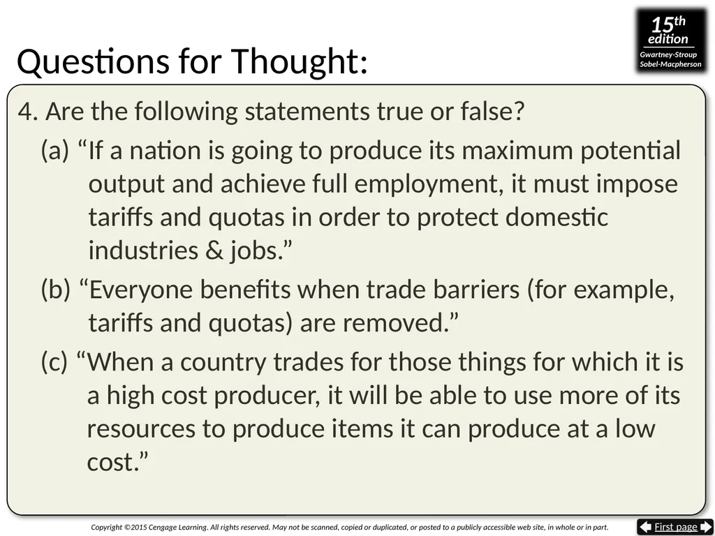 Gaining From International Trade The Trade Sector - slide 22 of 44