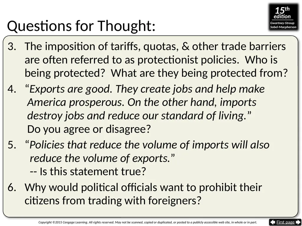 Gaining From International Trade The Trade Sector - slide 42 of 44