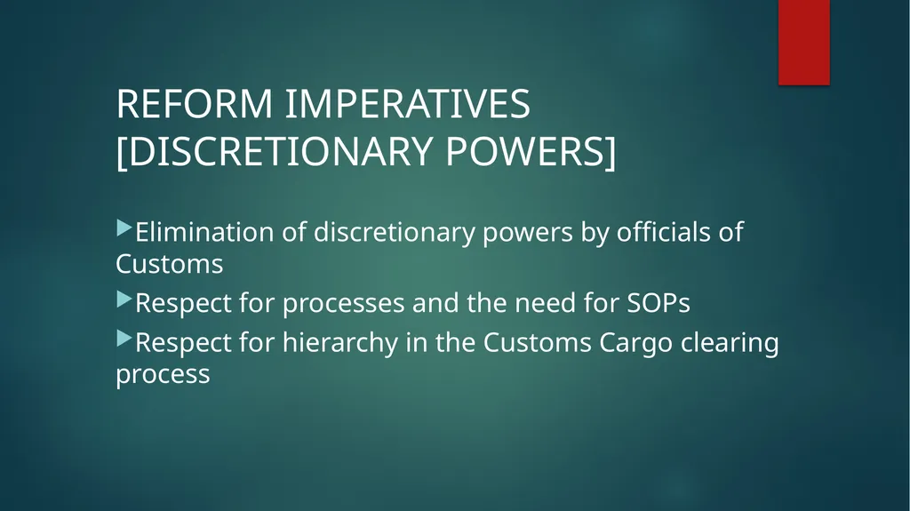 STRENTHENING INSITUTIONAL CAPACITY FOR TRADE - slide 24 of 28