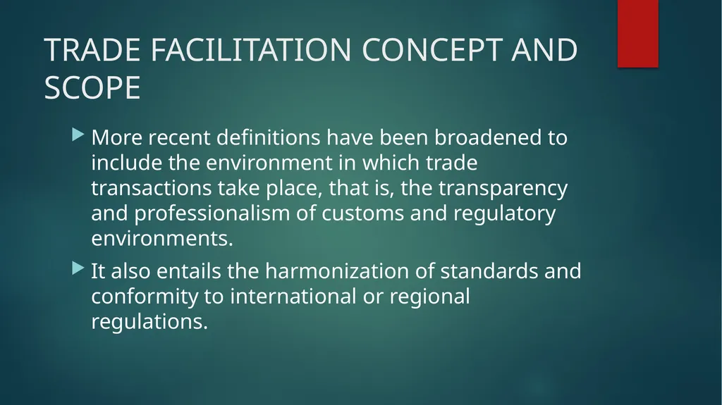 STRENTHENING INSITUTIONAL CAPACITY FOR TRADE - slide 5 of 28