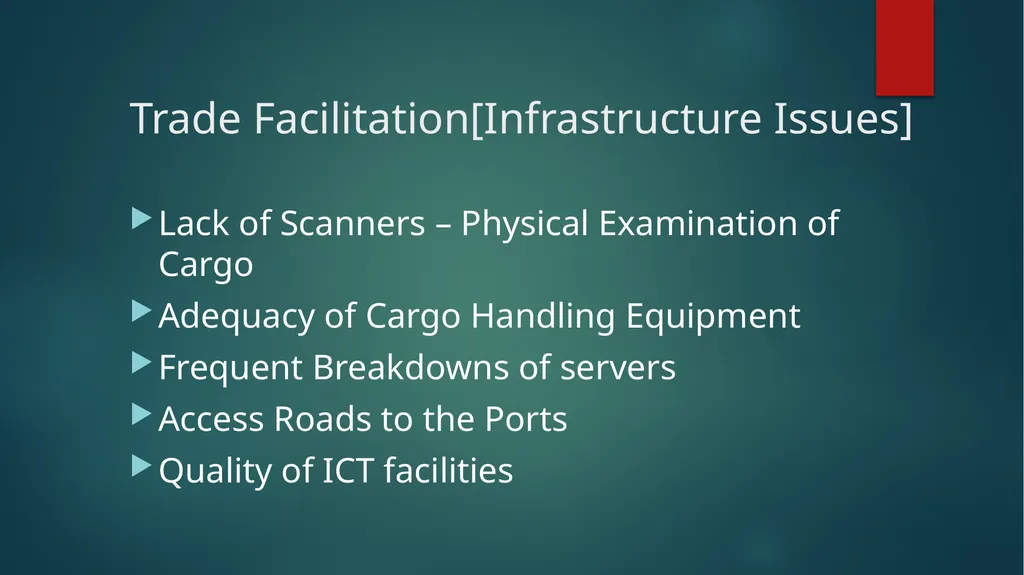 STRENTHENING INSITUTIONAL CAPACITY FOR TRADE - slide 17 of 28