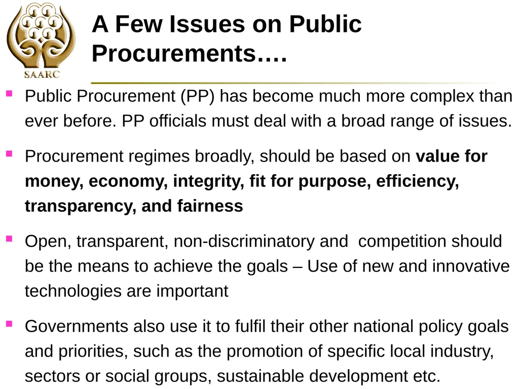 SAARC Process: Scope and Opportunities by Chanchal - slide 18 of 30
