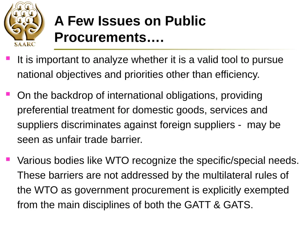 SAARC Process: Scope and Opportunities by Chanchal - slide 19 of 30