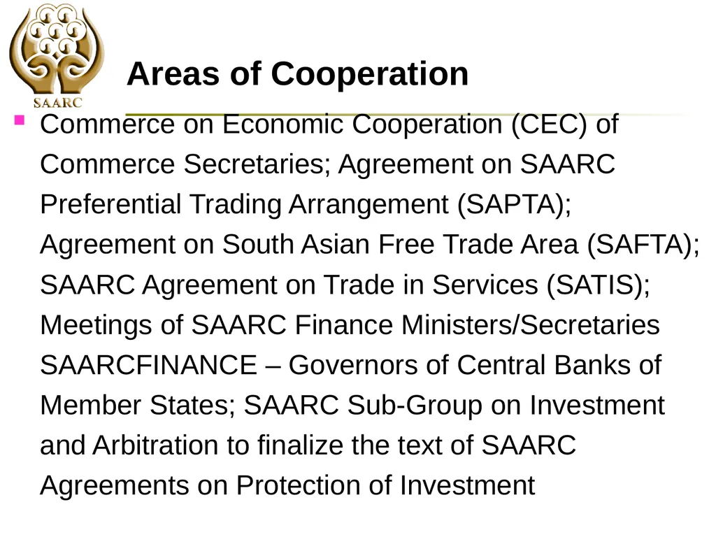 SAARC Process: Scope and Opportunities by Chanchal - slide 14 of 30