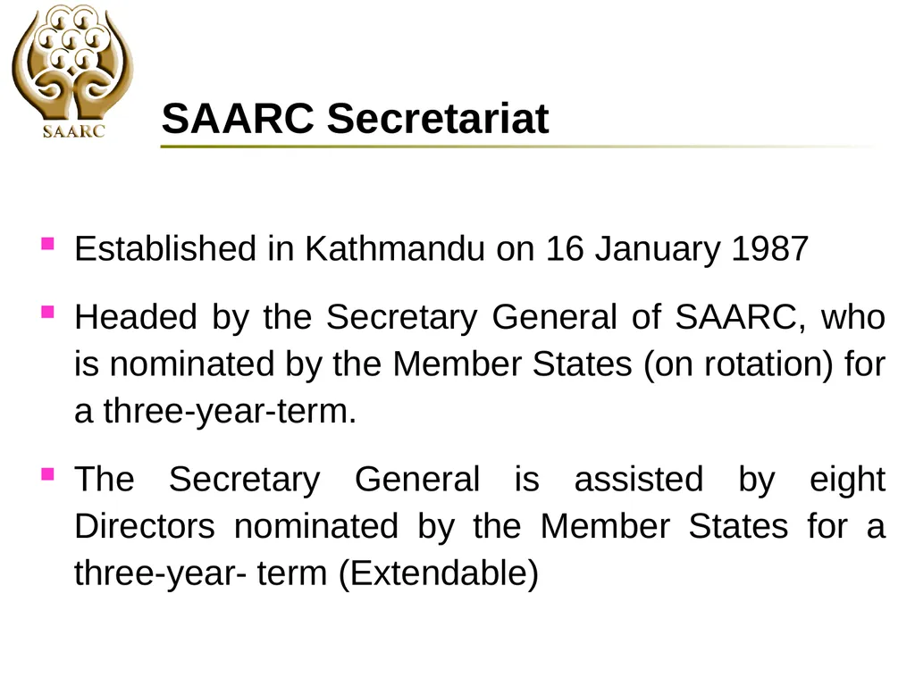 SAARC Process: Scope and Opportunities by Chanchal - slide 9 of 30