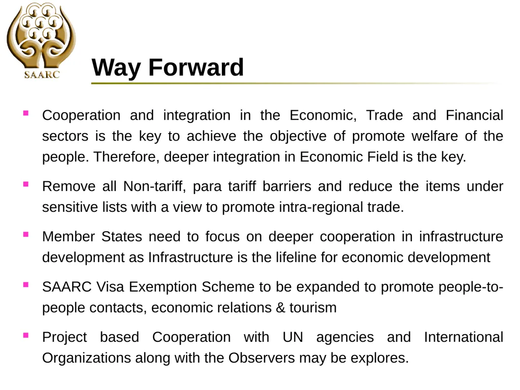 SAARC Process: Scope and Opportunities by Chanchal - slide 29 of 30