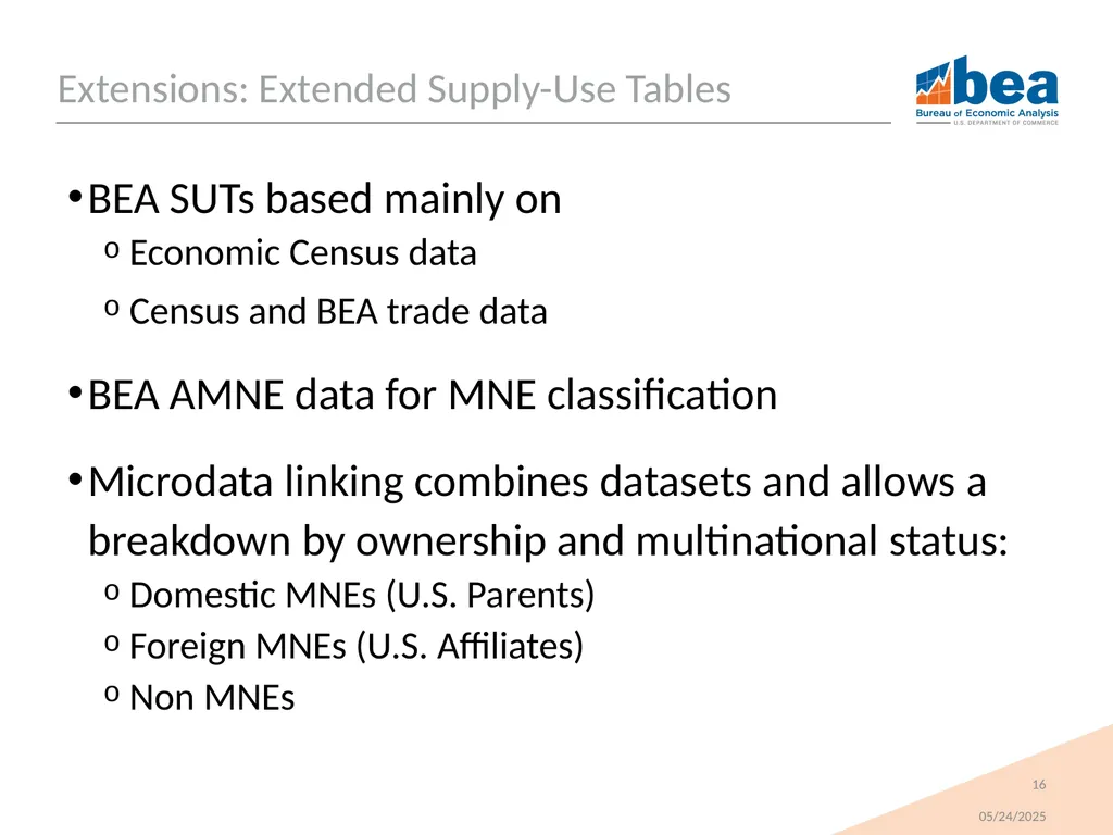 New Data for Analyzing Global Value Chains Tom - slide 16 of 19