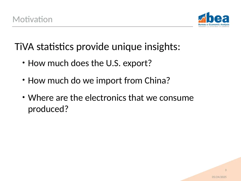 New Data for Analyzing Global Value Chains Tom - slide 3 of 19