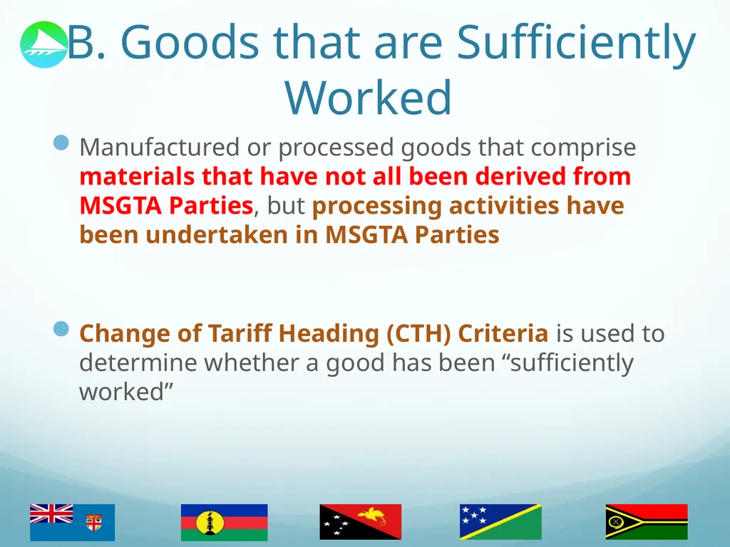 The Melanesian Spearhead Group (MSG) Trade - slide 12 of 17