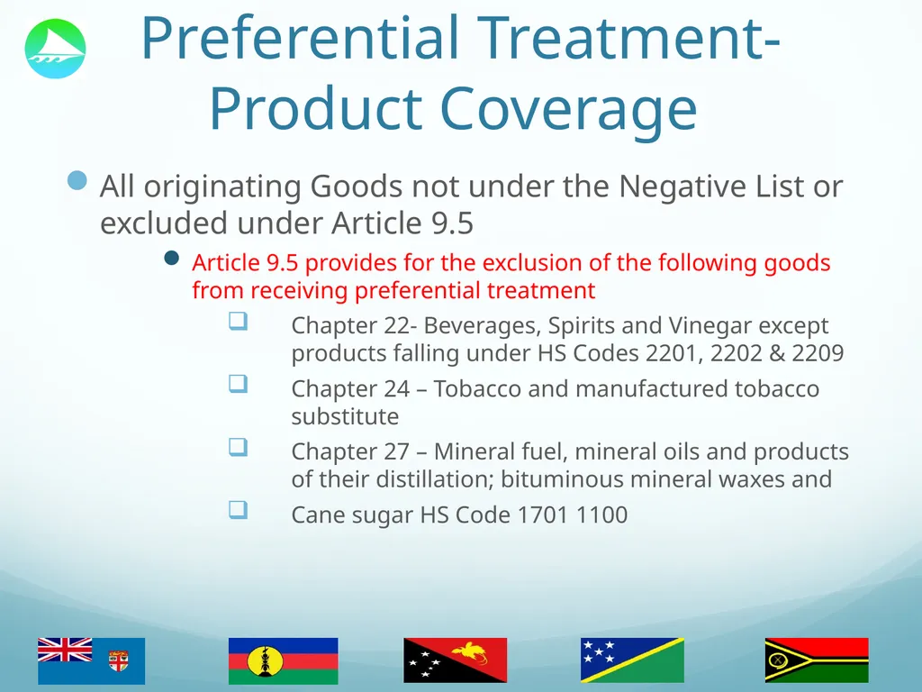 The Melanesian Spearhead Group (MSG) Trade - slide 8 of 17