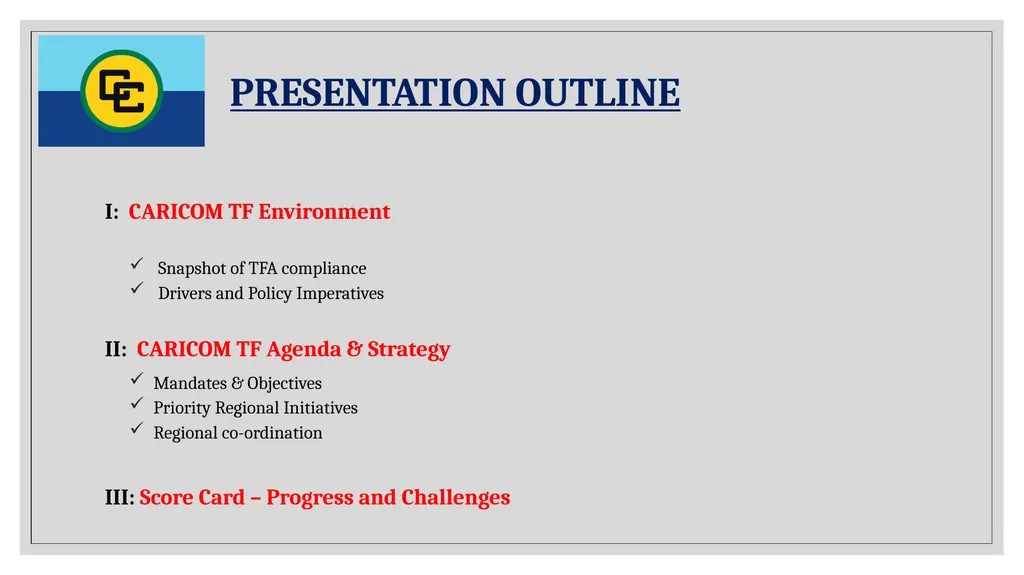 Progress and Challenges of Trade Facilitation in - slide 2 of 18