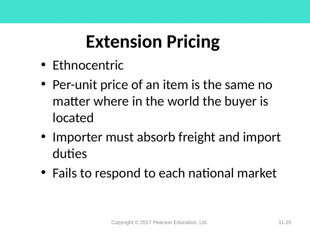 Pricing Decisions Chapter 11 Learning Objectives - slide 25 of 34