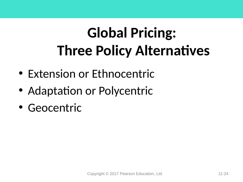 Pricing Decisions Chapter 11 Learning Objectives - slide 24 of 34