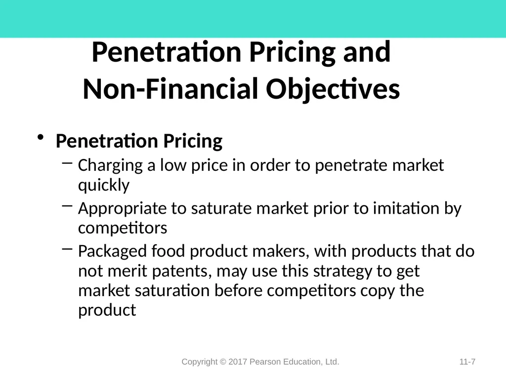Pricing Decisions Chapter 11 Learning Objectives - slide 7 of 34