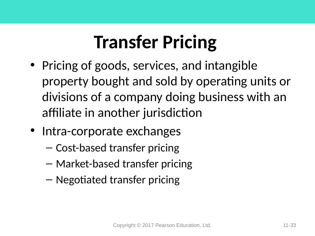 Pricing Decisions Chapter 11 Learning Objectives - slide 33 of 34