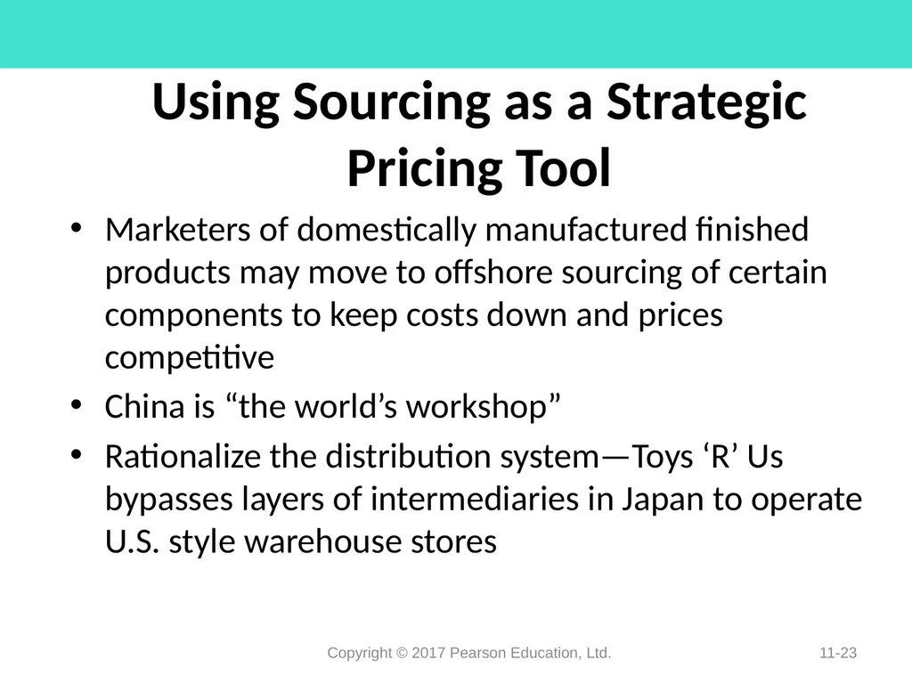 Pricing Decisions Chapter 11 Learning Objectives - slide 23 of 34