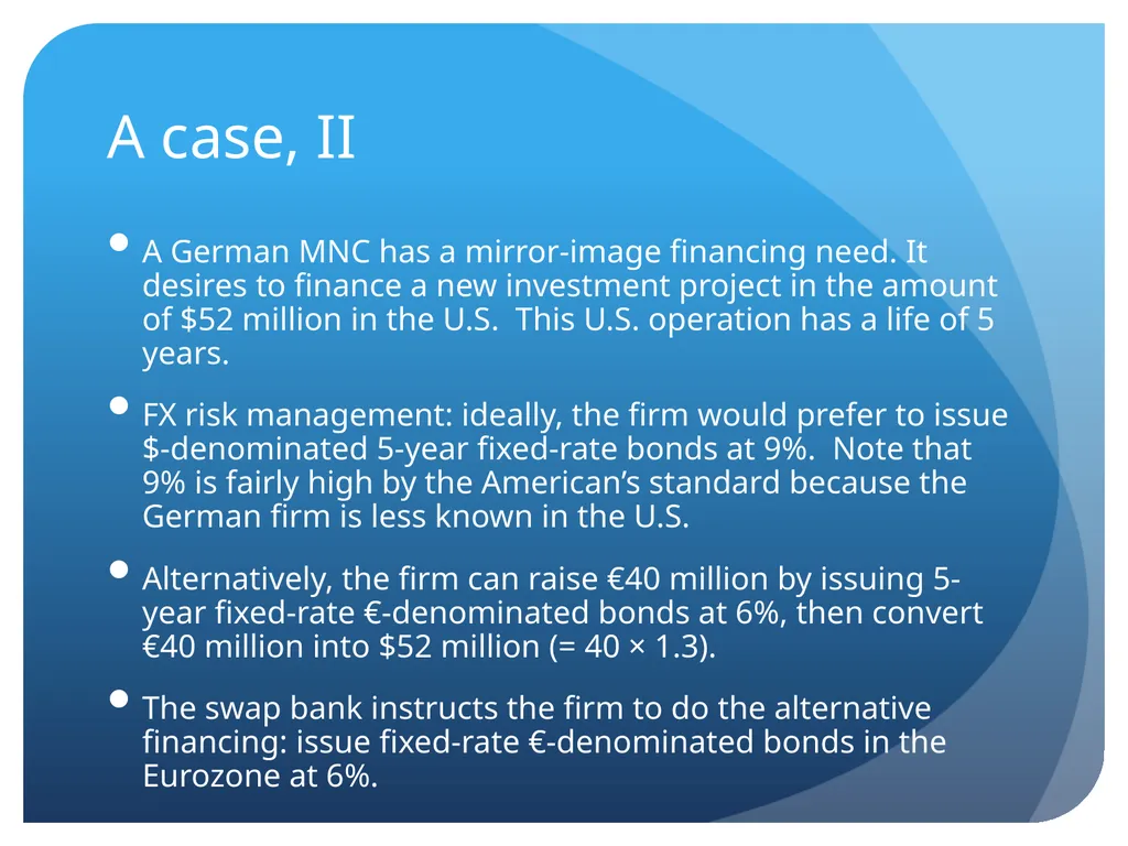 Derivatives and swaps on FX Sections Futures - slide 43 of 47