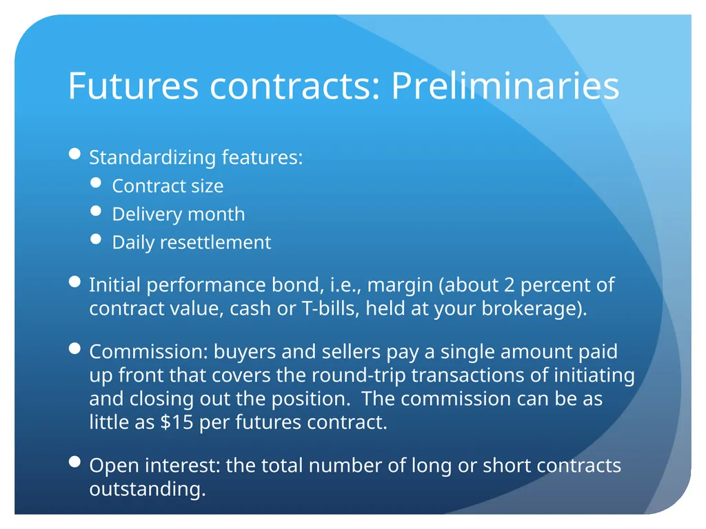Derivatives and swaps on FX Sections Futures - slide 7 of 47