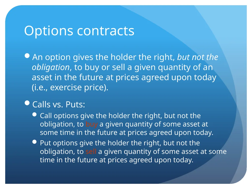 Derivatives and swaps on FX Sections Futures - slide 16 of 47
