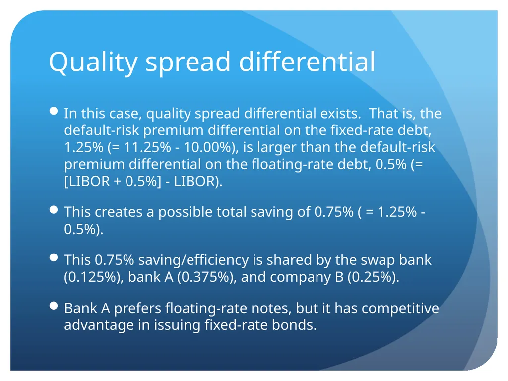 Derivatives and swaps on FX Sections Futures - slide 40 of 47