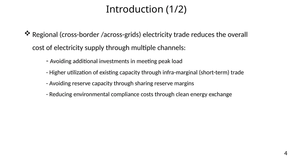 Power System Implications of Subsidy Removal, - slide 4 of 32