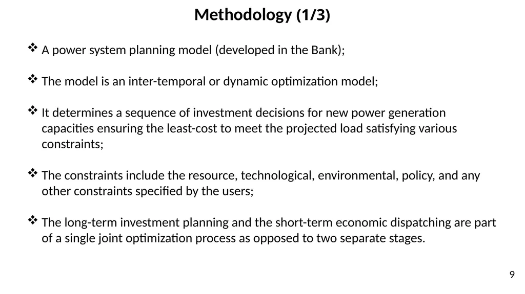 Power System Implications of Subsidy Removal, - slide 9 of 32