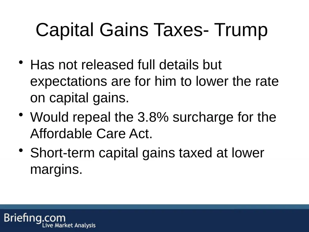 The Briefing Trader Election Playbook SPEAKERS: - slide 18 of 47