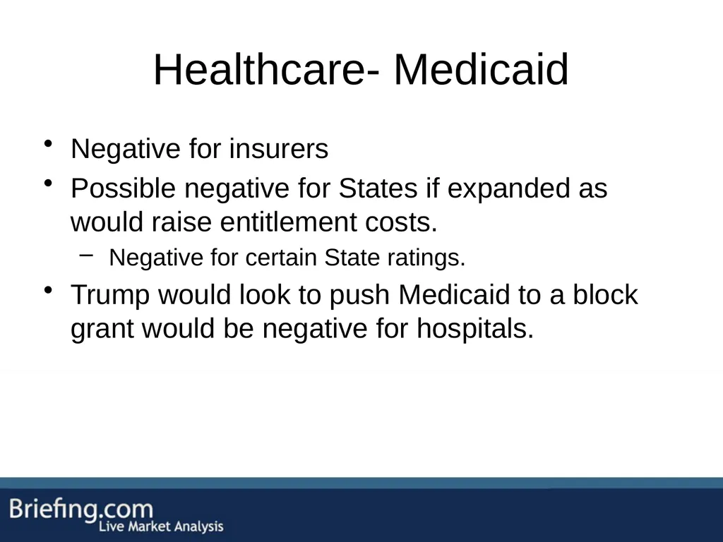 The Briefing Trader Election Playbook SPEAKERS: - slide 34 of 47