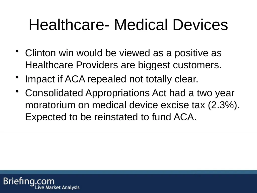 The Briefing Trader Election Playbook SPEAKERS: - slide 36 of 47
