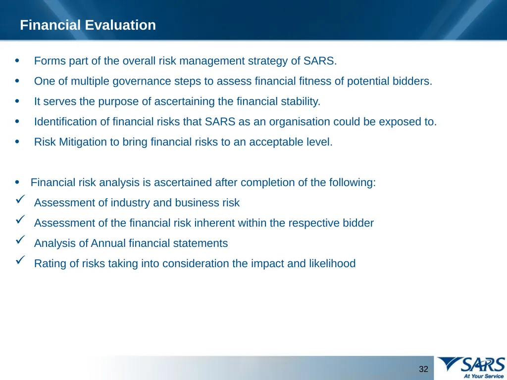 PROVISION OF THE TRANSFER PRICING BENCHMARKING - slide 32 of 41