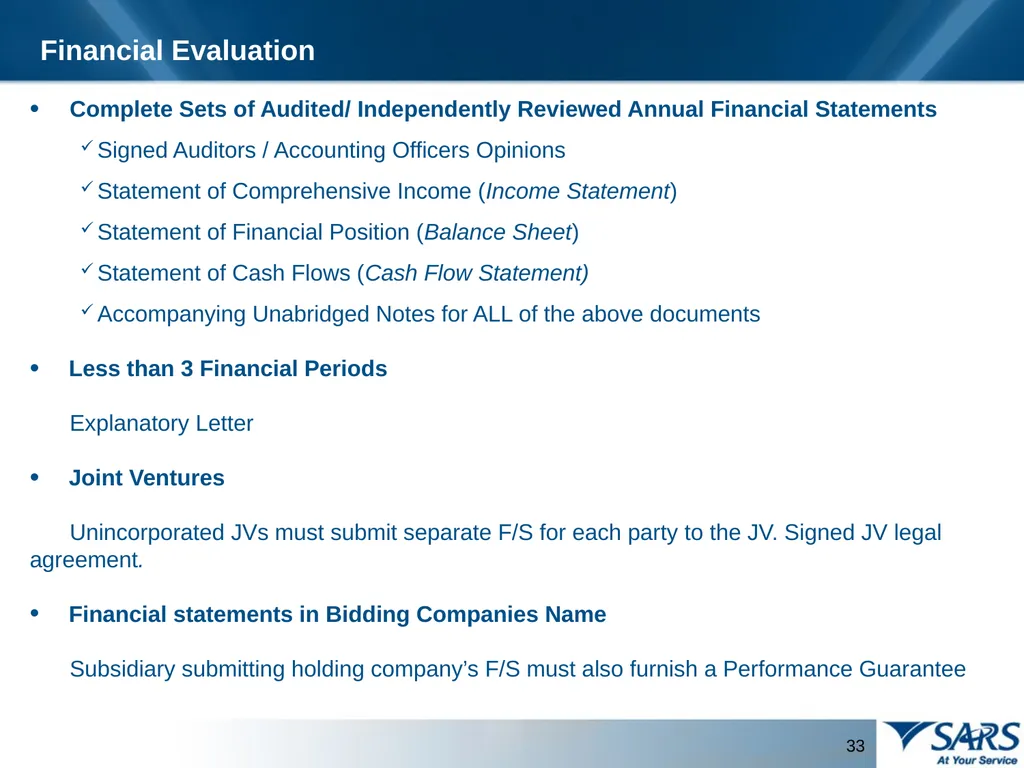 PROVISION OF THE TRANSFER PRICING BENCHMARKING - slide 33 of 41