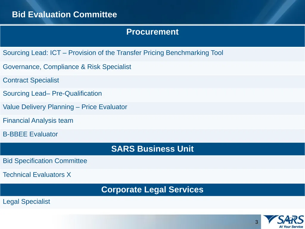 PROVISION OF THE TRANSFER PRICING BENCHMARKING - slide 3 of 41
