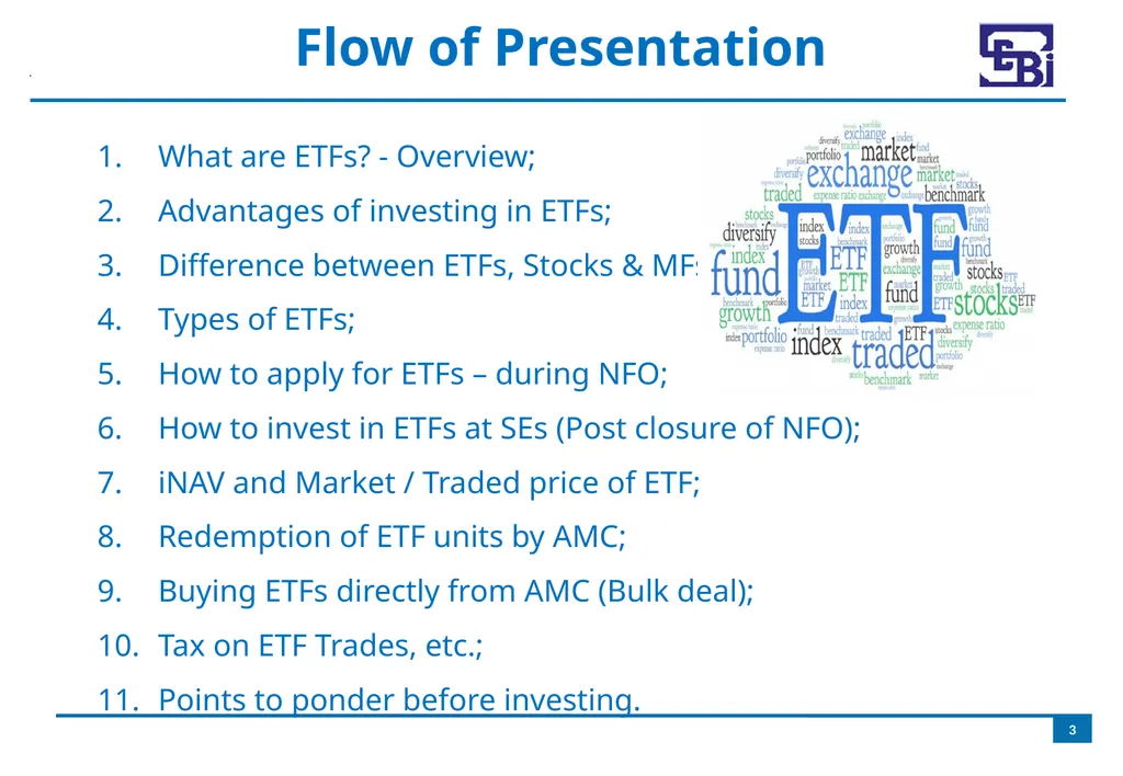 Introduction to Exchange Traded Funds (ETFs) - slide 3 of 27