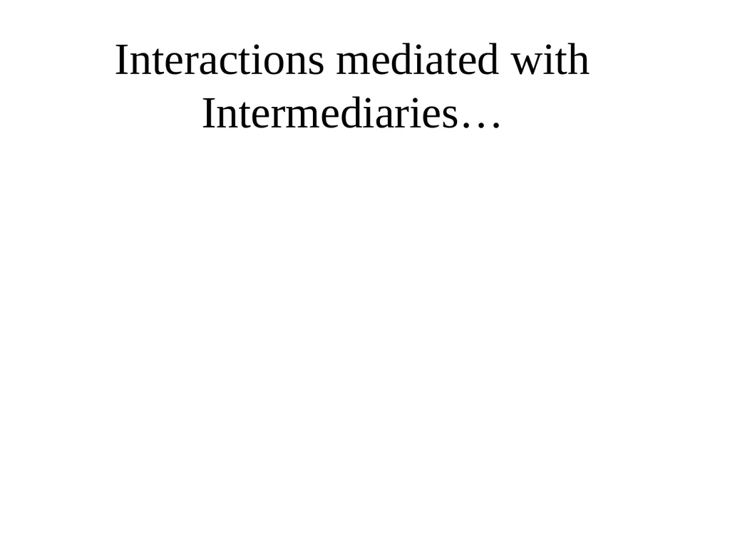 Interactions in Networks In part, based on - slide 14 of 27