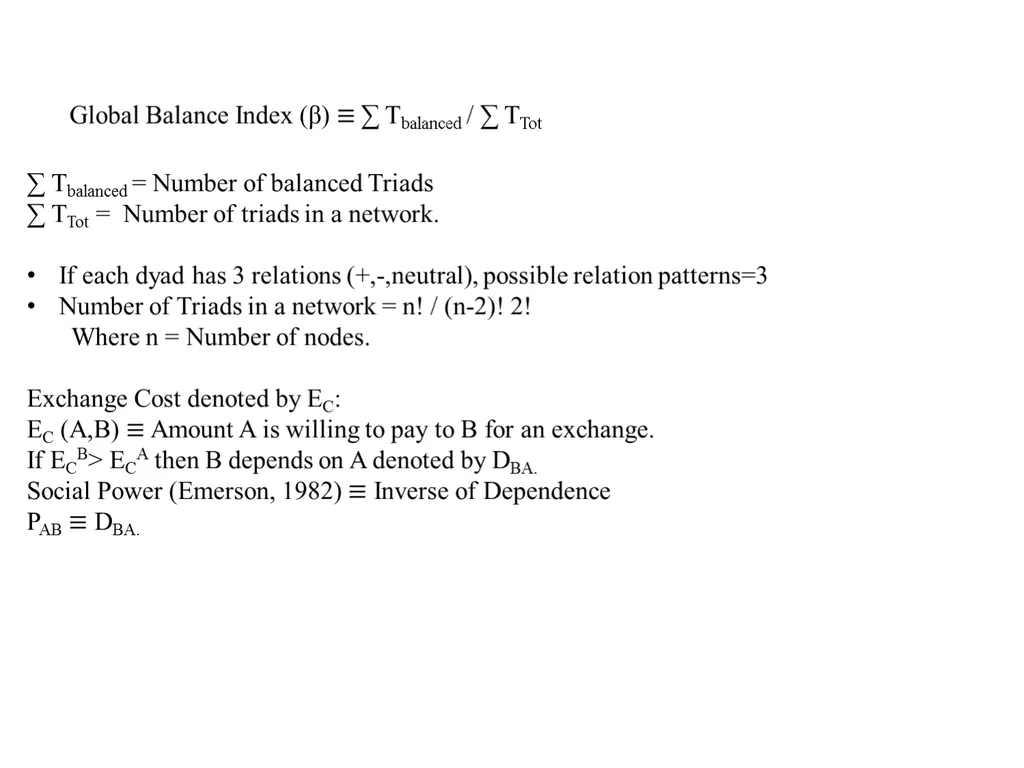 Interactions in Networks In part, based on - slide 3 of 27