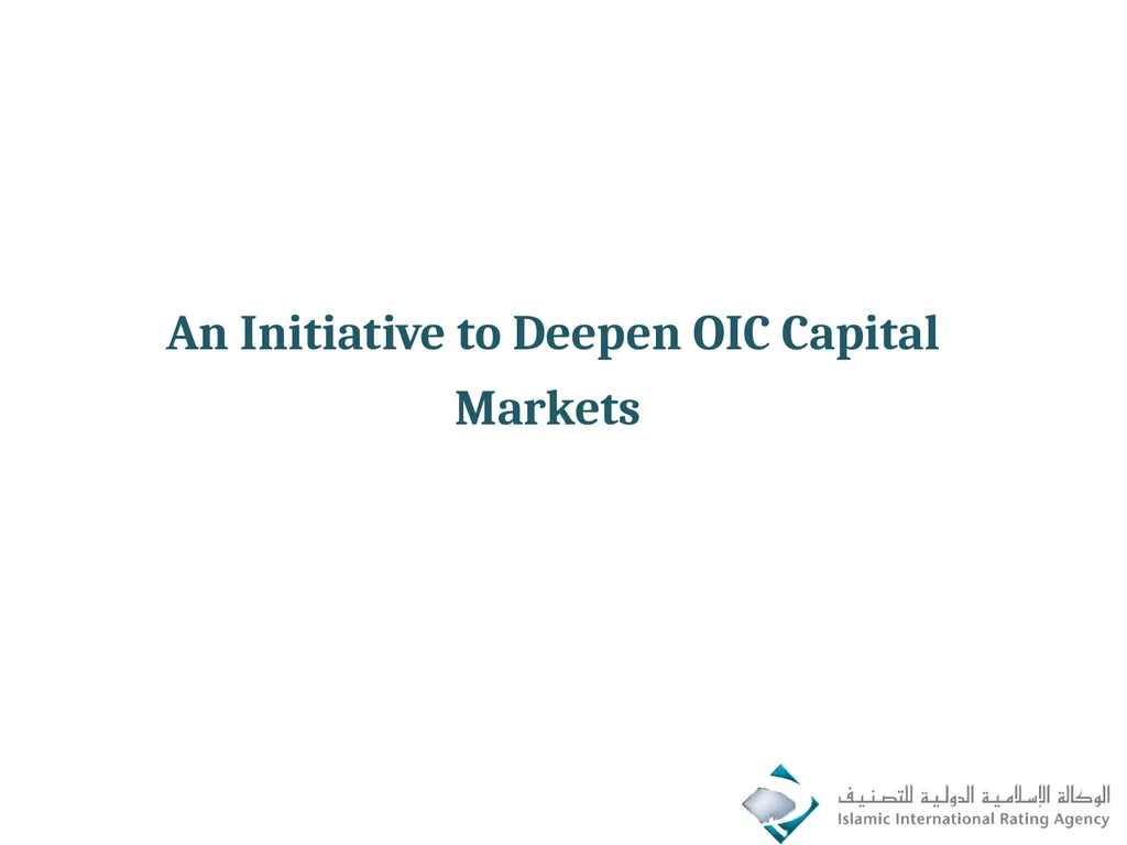Islamic Rating Standards & Stronger Capital - slide 21 of 27